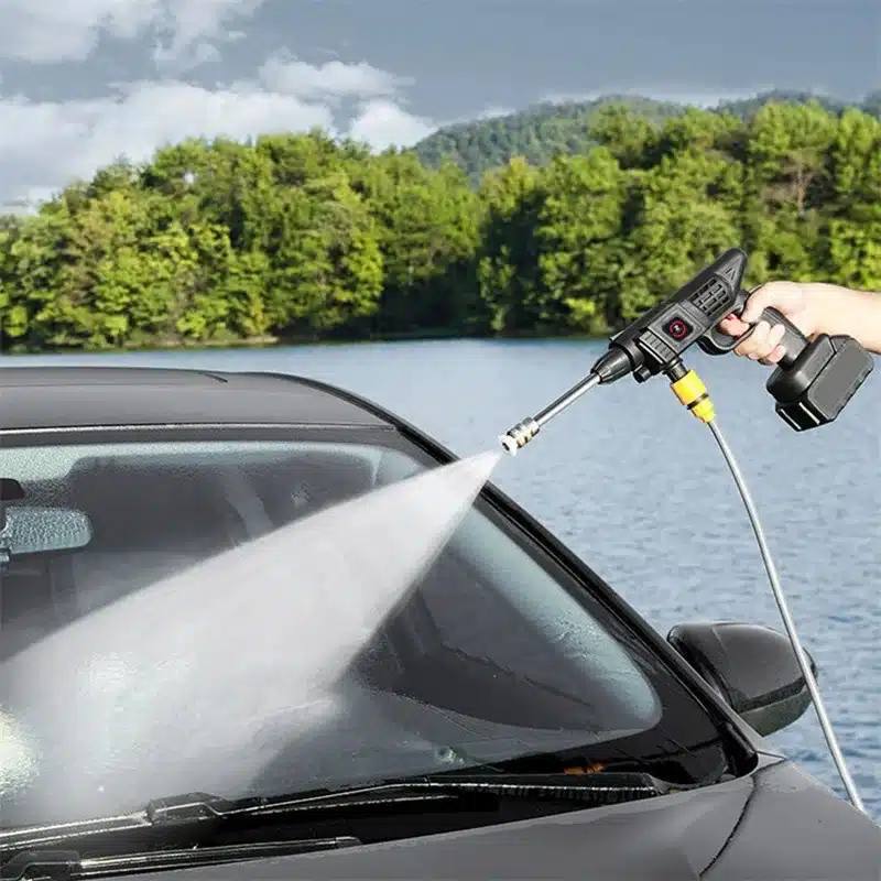 Pistolet de Lavage Haute Pression Sans Fil avec Batterie